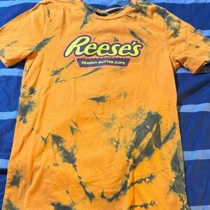 Orange Tie-Dye Short Sleeve Tee